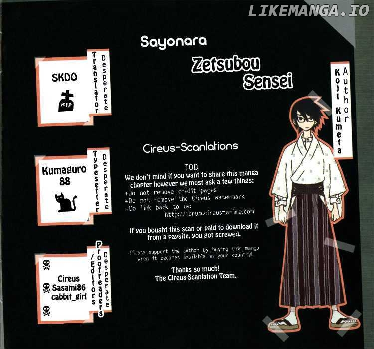 Sayonara Zetsubou Sensei chapter 22 - page 1