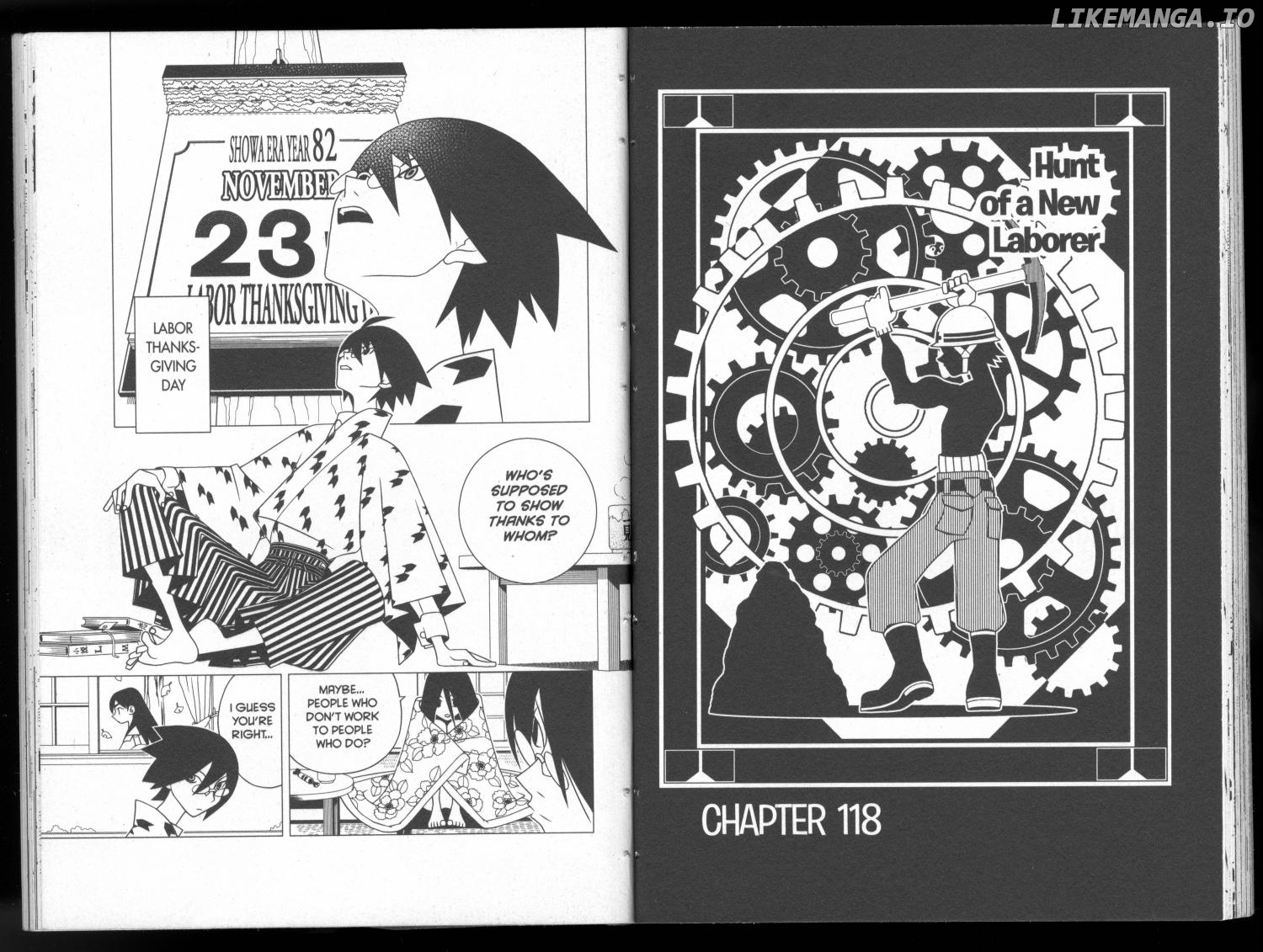 Sayonara Zetsubou Sensei chapter 118 - page 1