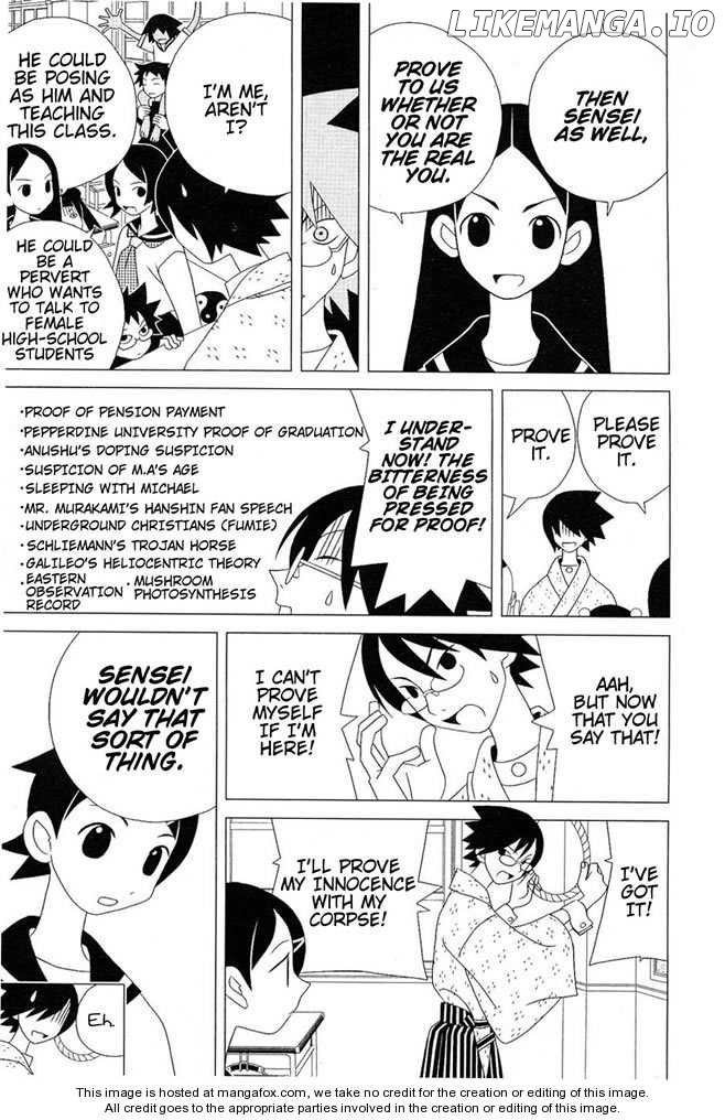 Sayonara Zetsubou Sensei chapter 28 - page 11