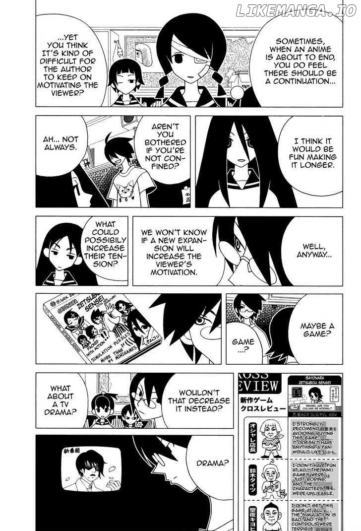 Sayonara Zetsubou Sensei chapter 130 - page 5