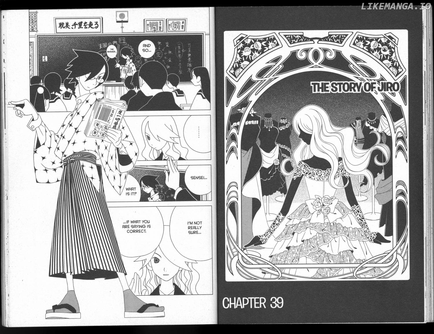 Sayonara Zetsubou Sensei chapter 39 - page 1