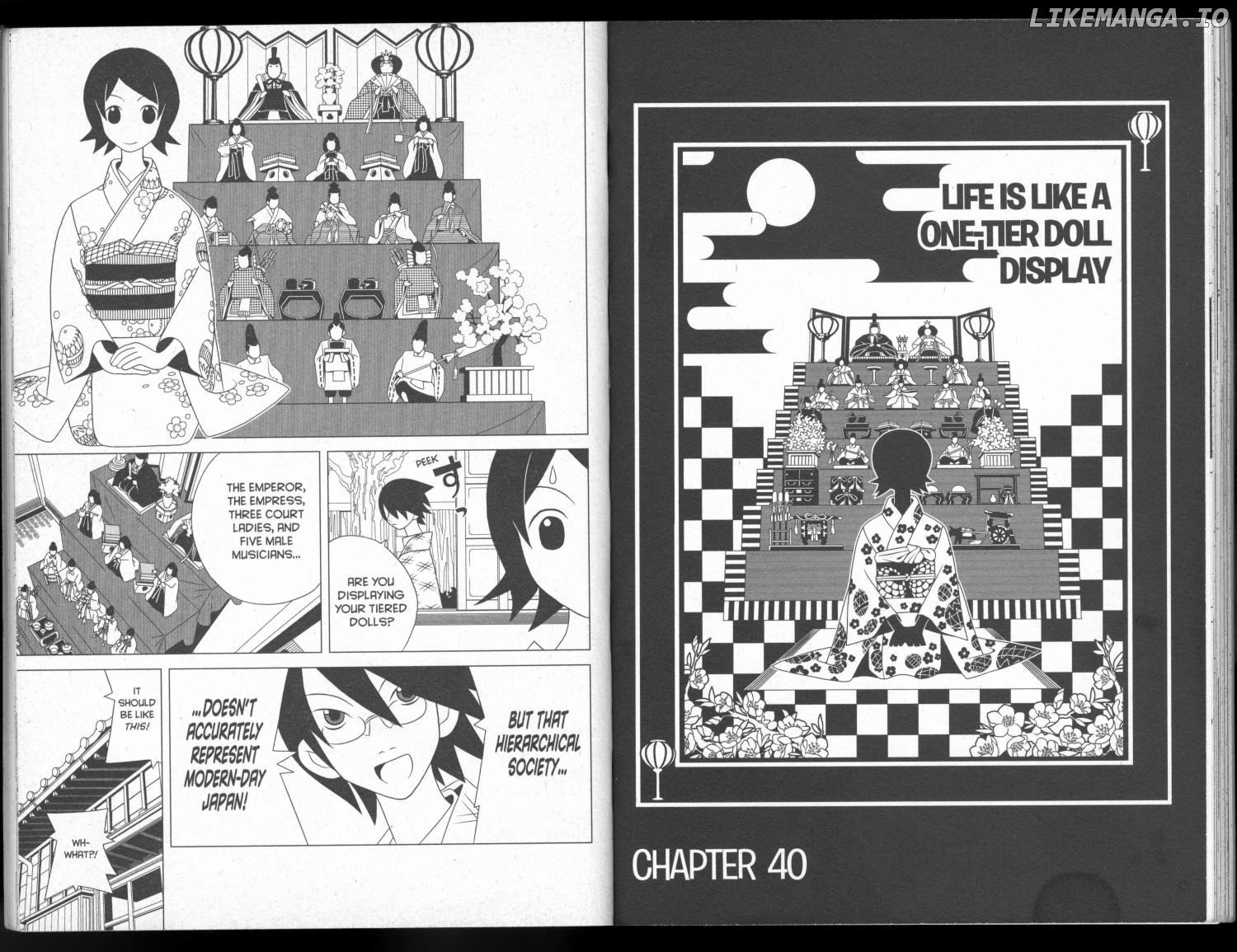 Sayonara Zetsubou Sensei chapter 40 - page 1