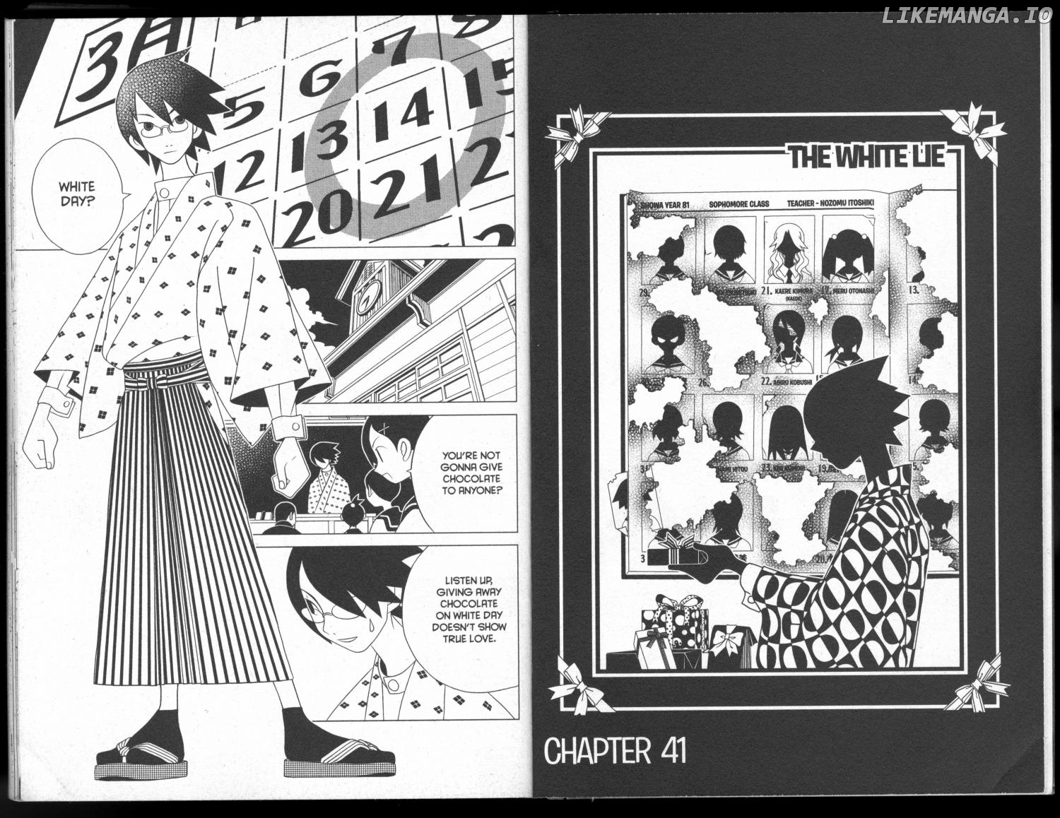 Sayonara Zetsubou Sensei chapter 41 - page 1