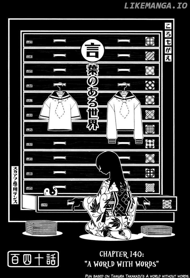 Sayonara Zetsubou Sensei chapter 140 - page 1
