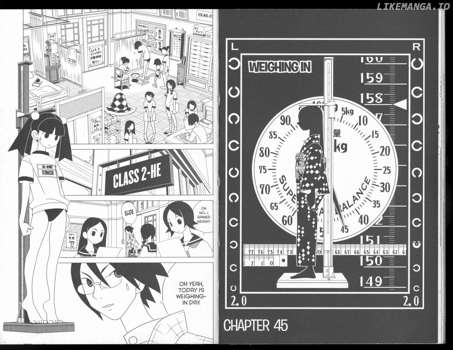 Sayonara Zetsubou Sensei chapter 45 - page 1