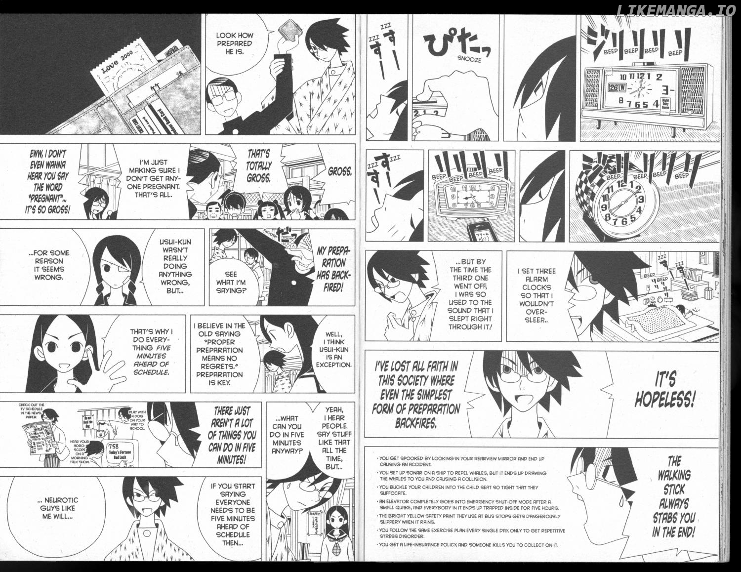 Sayonara Zetsubou Sensei chapter 48 - page 3