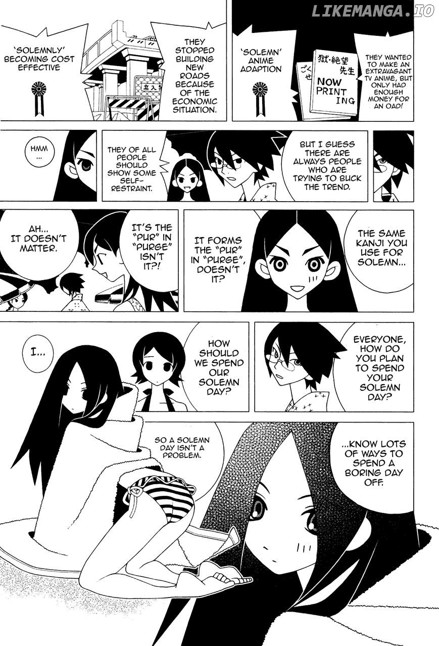 Sayonara Zetsubou Sensei chapter 145 - page 10