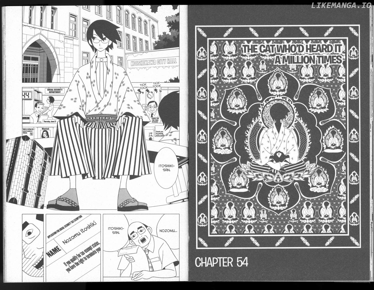 Sayonara Zetsubou Sensei chapter 54 - page 1