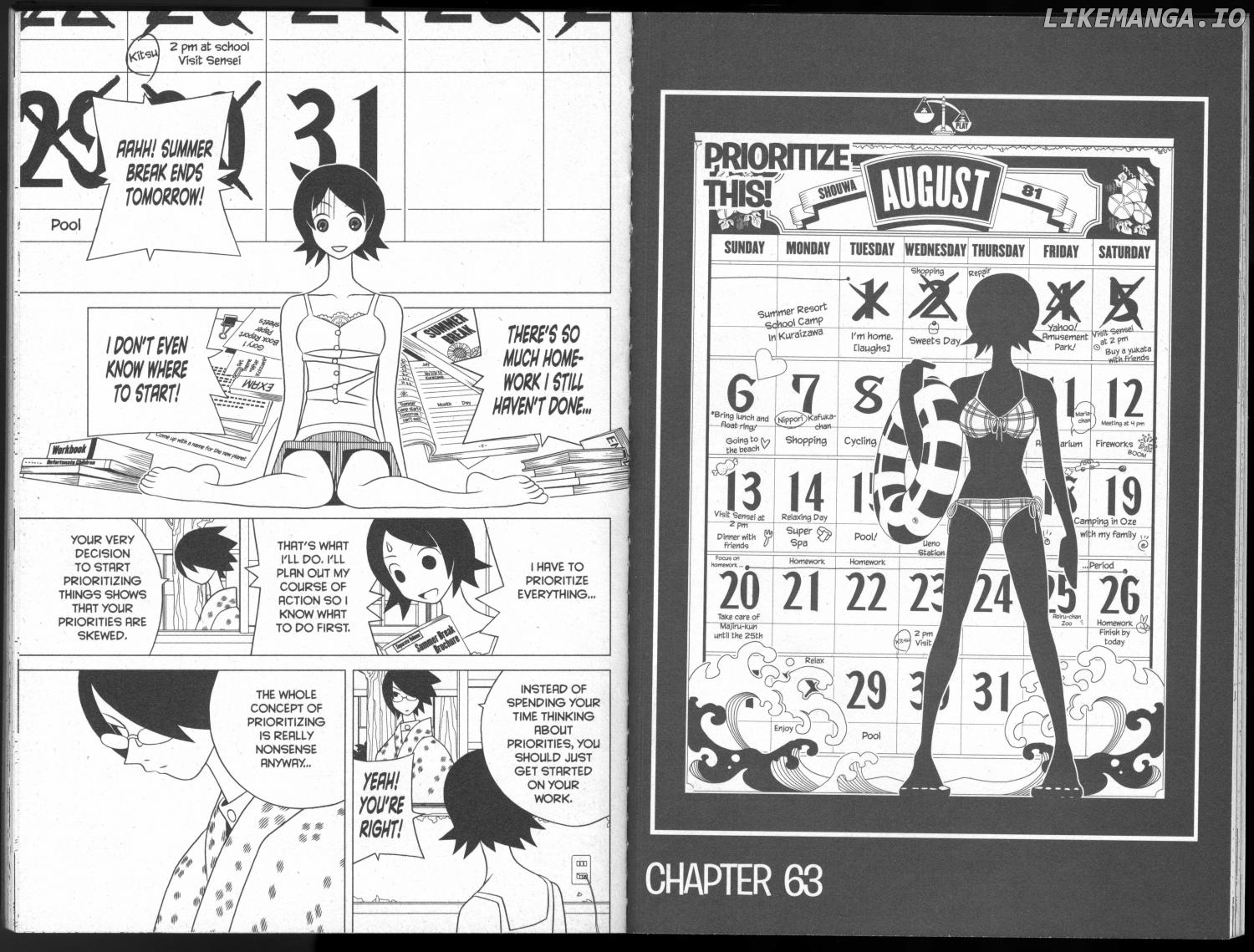 Sayonara Zetsubou Sensei chapter 63 - page 1