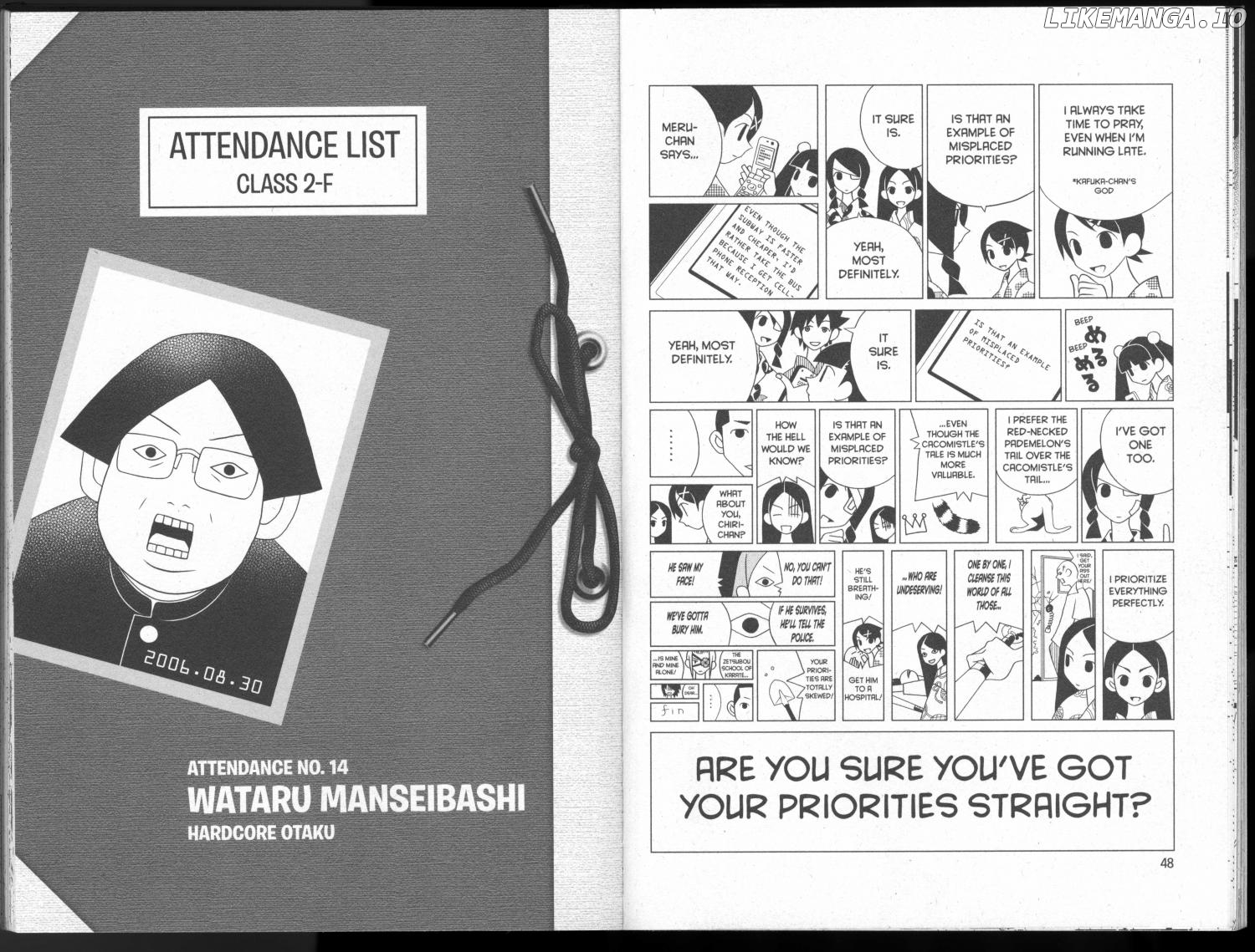 Sayonara Zetsubou Sensei chapter 63 - page 8