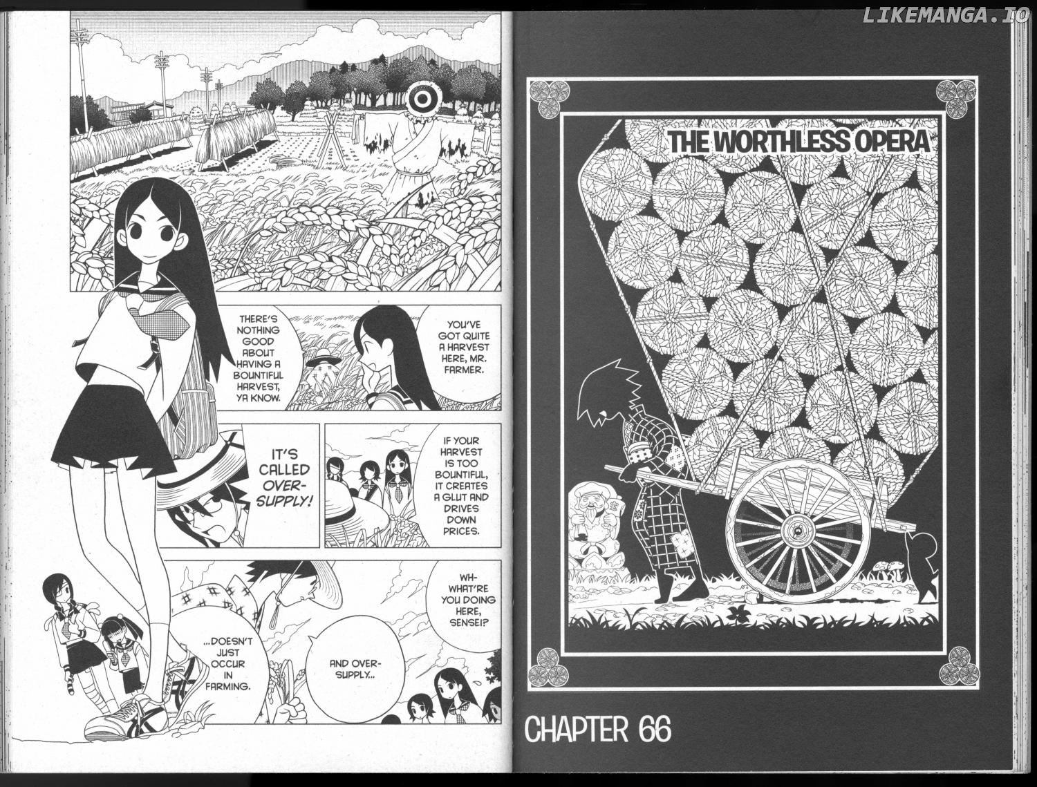 Sayonara Zetsubou Sensei chapter 66 - page 1