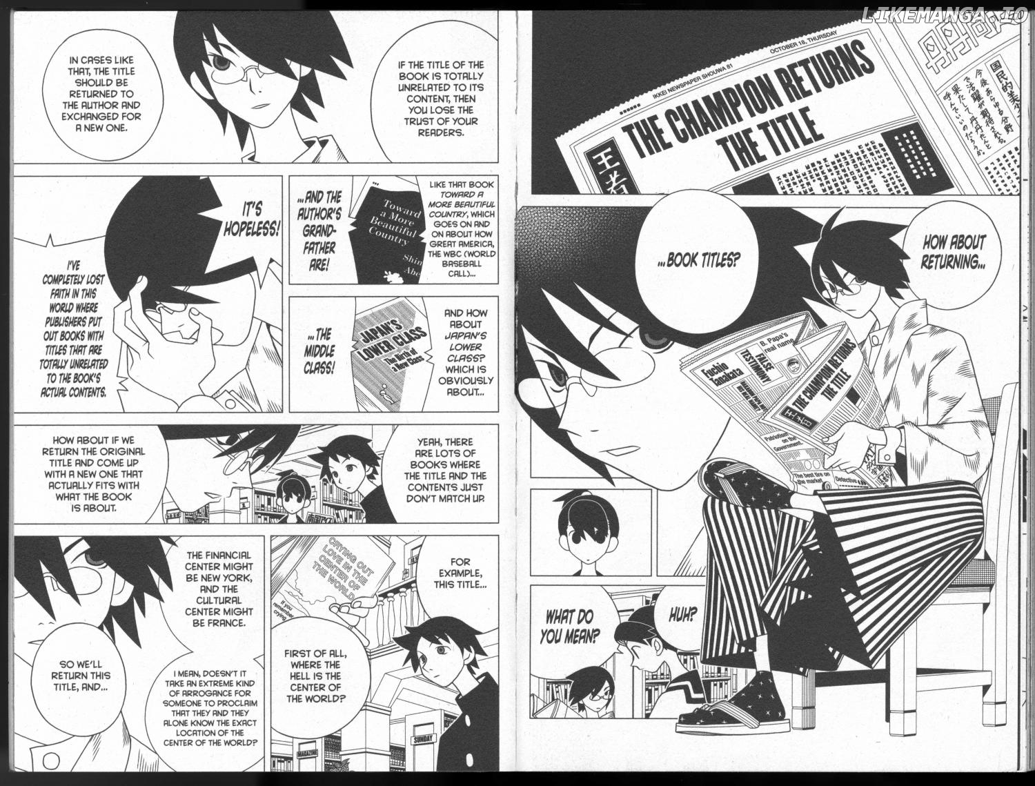 Sayonara Zetsubou Sensei chapter 69 - page 2