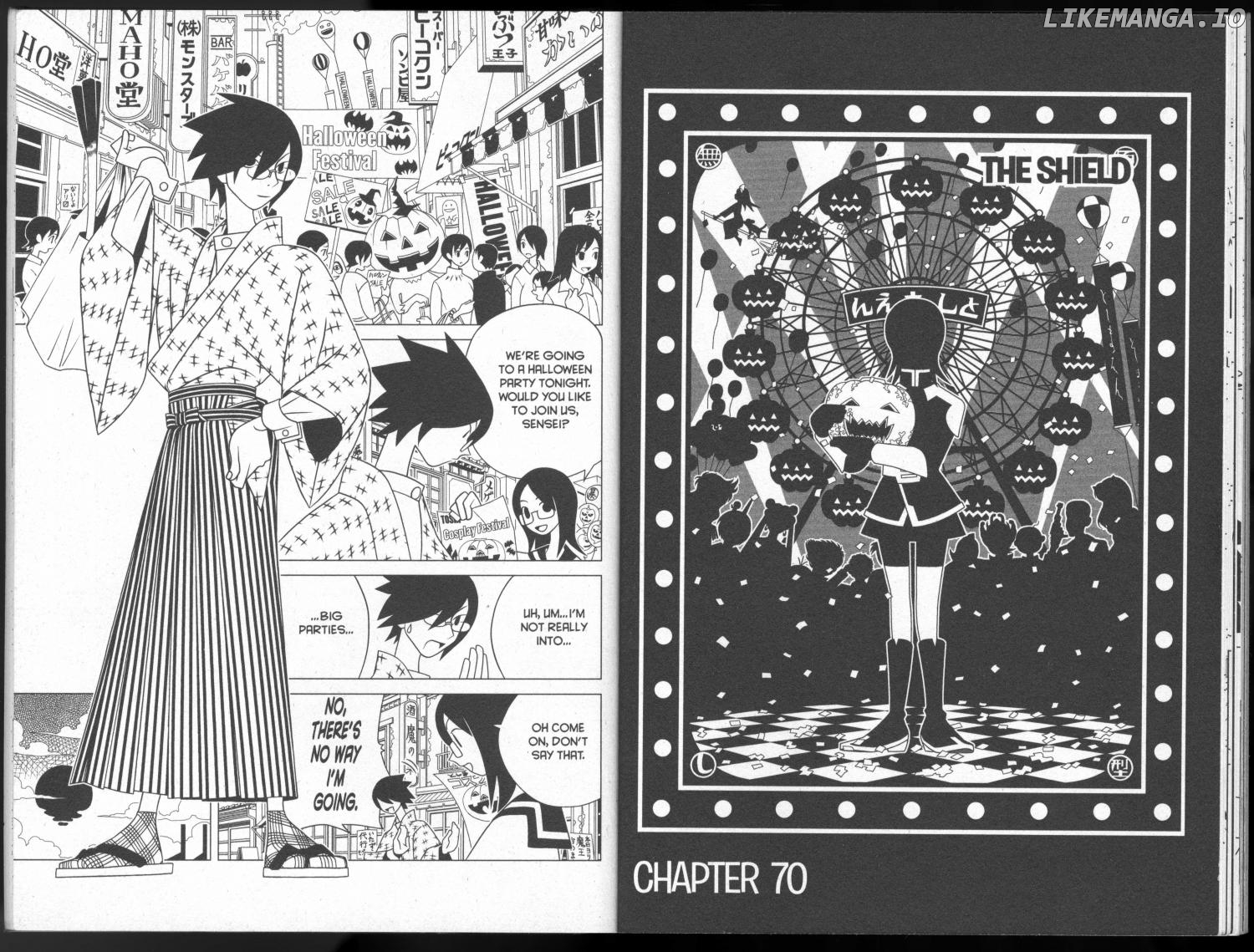 Sayonara Zetsubou Sensei chapter 70 - page 1