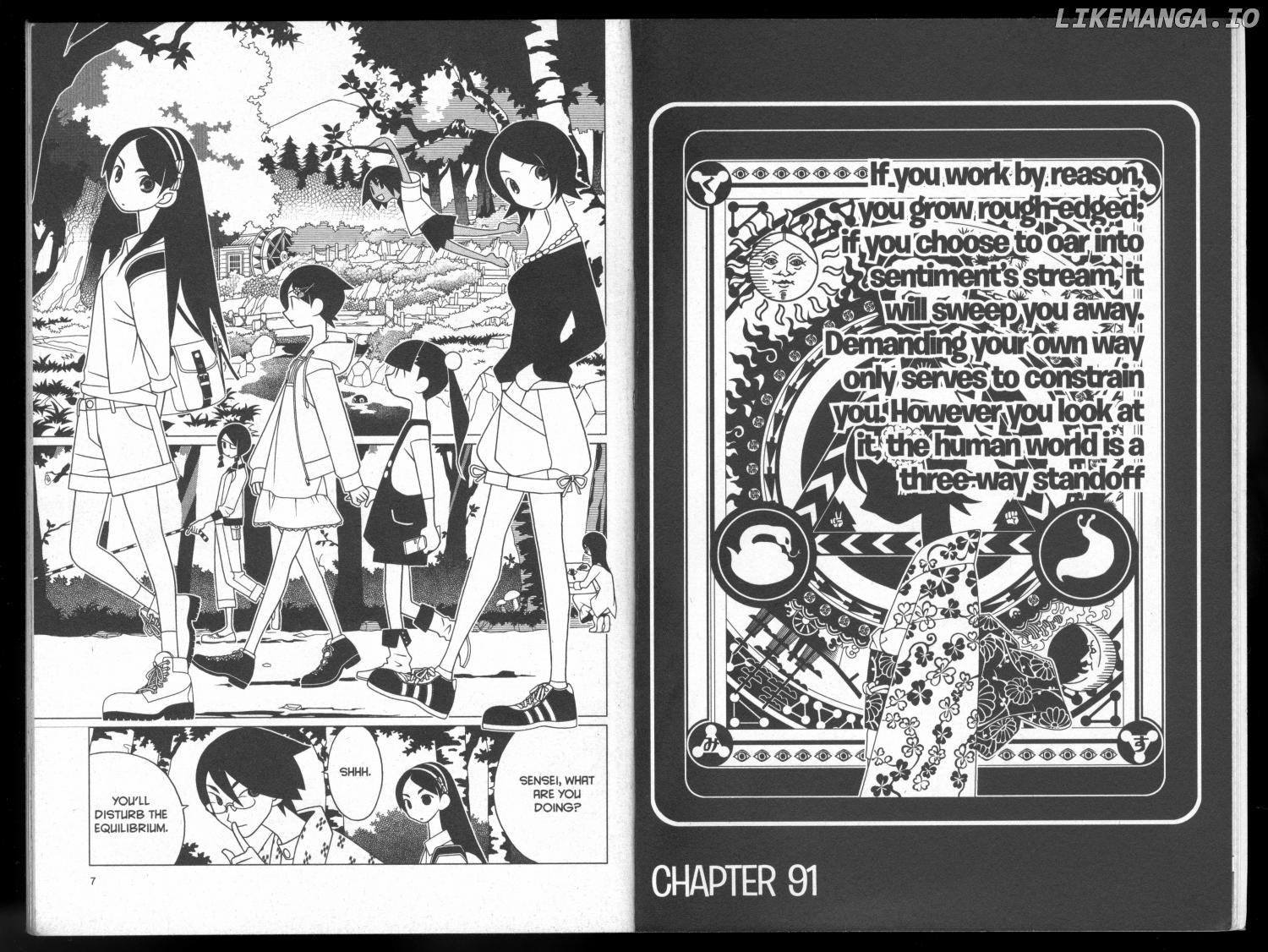 Sayonara Zetsubou Sensei chapter 91 - page 1