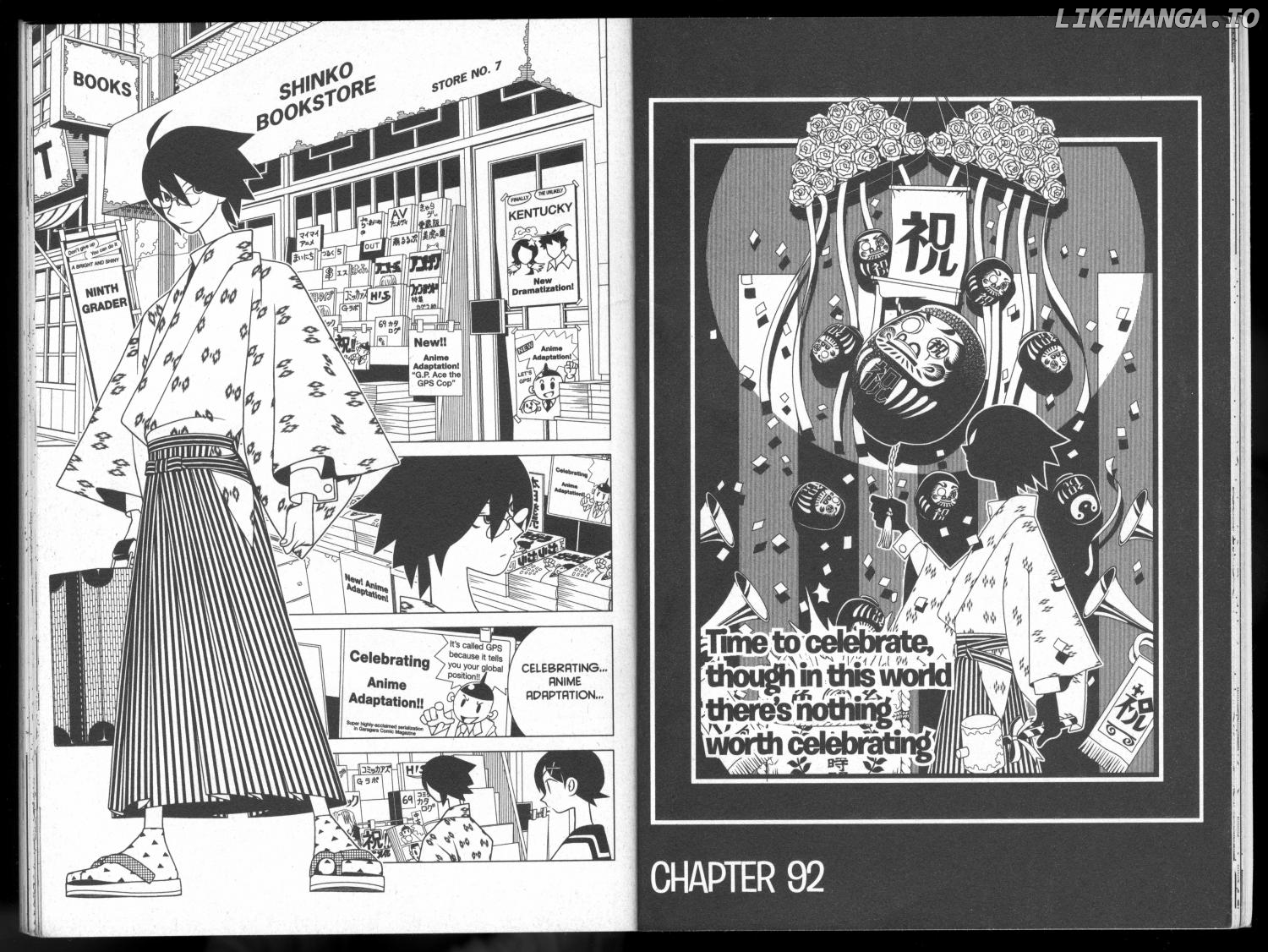 Sayonara Zetsubou Sensei chapter 92 - page 1