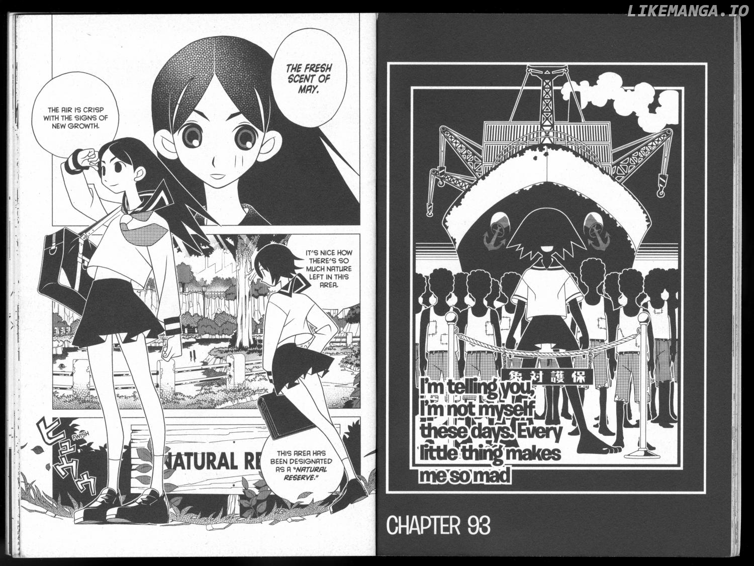 Sayonara Zetsubou Sensei chapter 93 - page 1