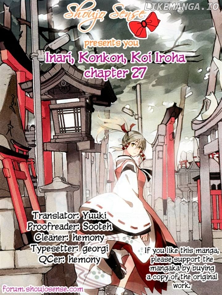 Inari, Konkon, Koi Iroha chapter 27 - page 36