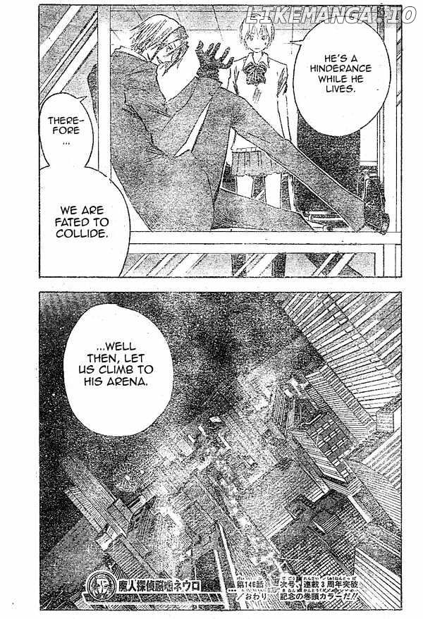 Majin Tantei Nougami Neuro chapter 146 - page 19
