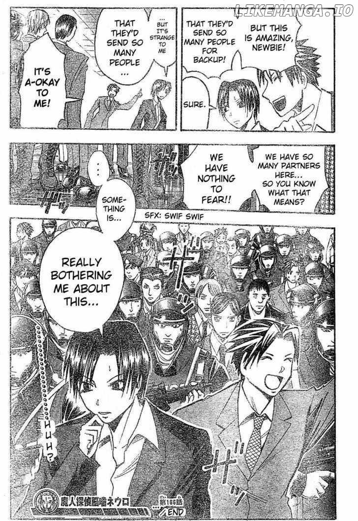 Majin Tantei Nougami Neuro chapter 166 - page 20
