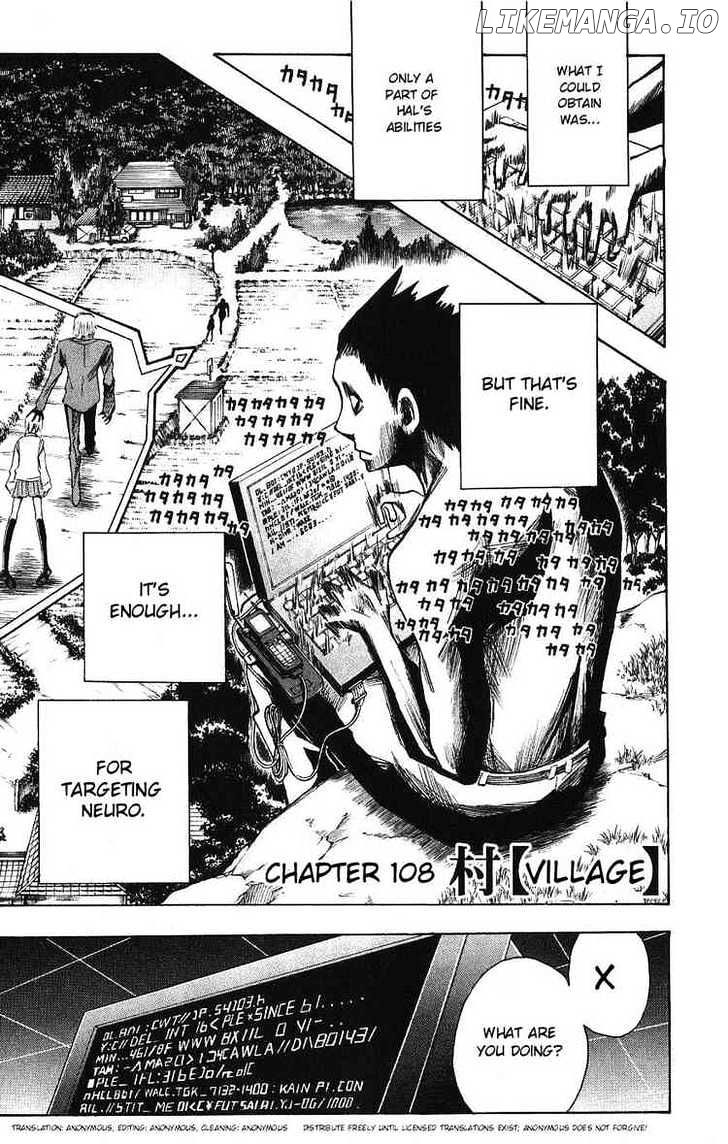 Majin Tantei Nougami Neuro chapter 108 - page 1