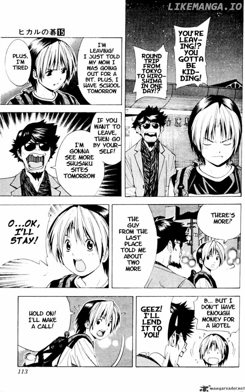 Hikaru No Go chapter 126 - page 16