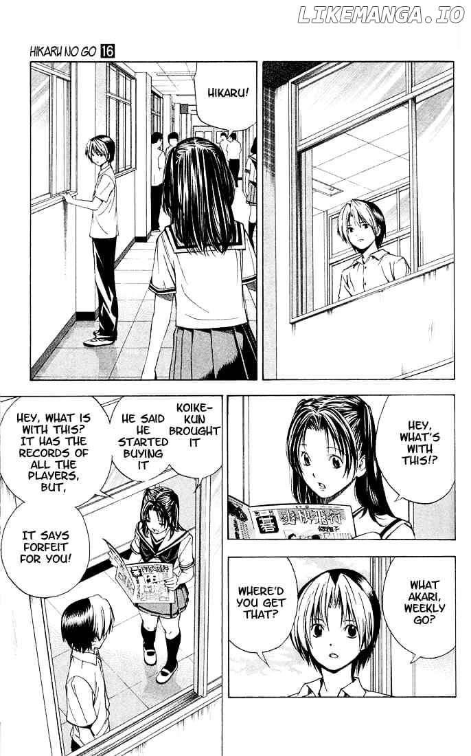 Hikaru No Go chapter 136 - page 5