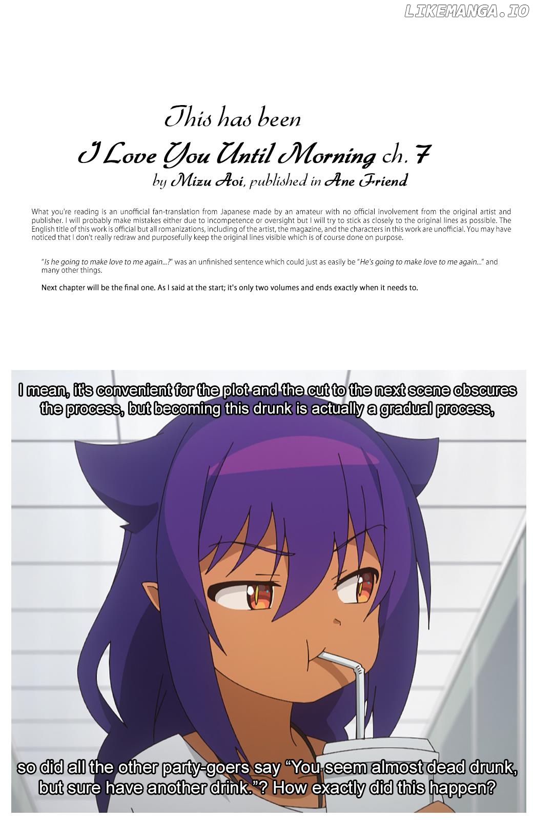 I Love You Until Morning Chapter 7 - page 39