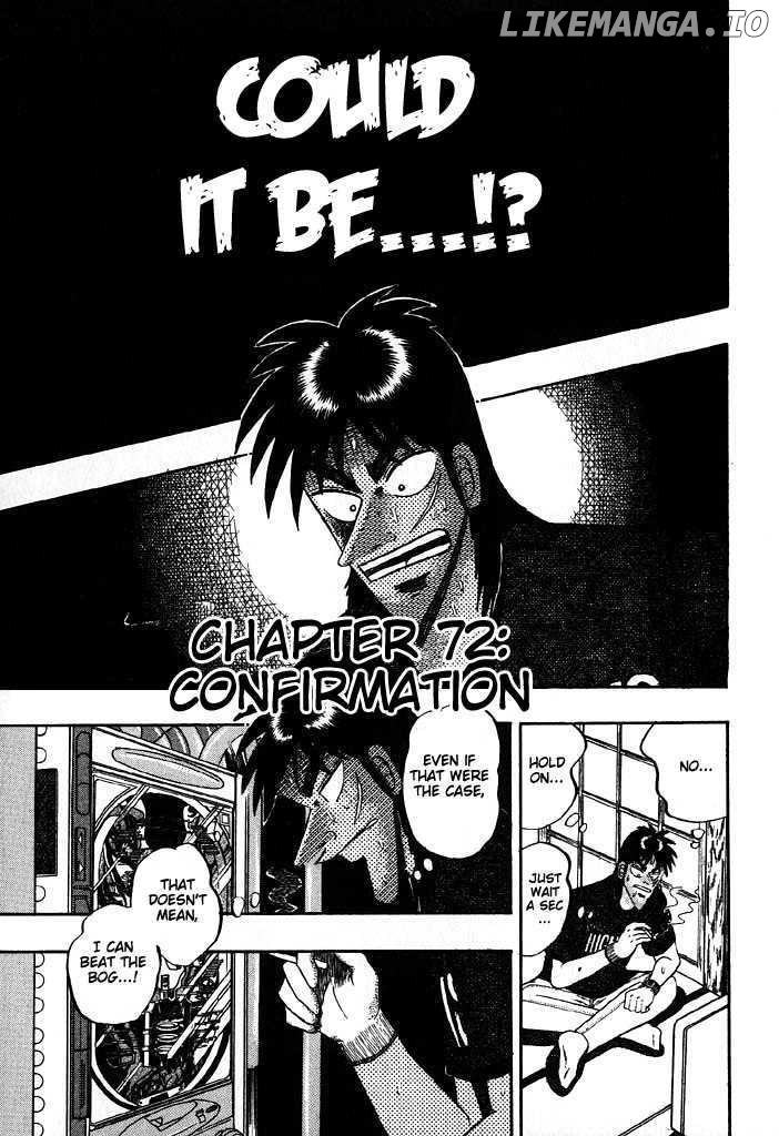 Kaiji - Manga chapter 72 - page 1
