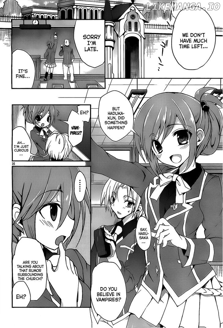 Kiryuuin Kaya Ni Chi O Suwareru Dake No Kantan Na Oshigoto chapter 1 - page 19