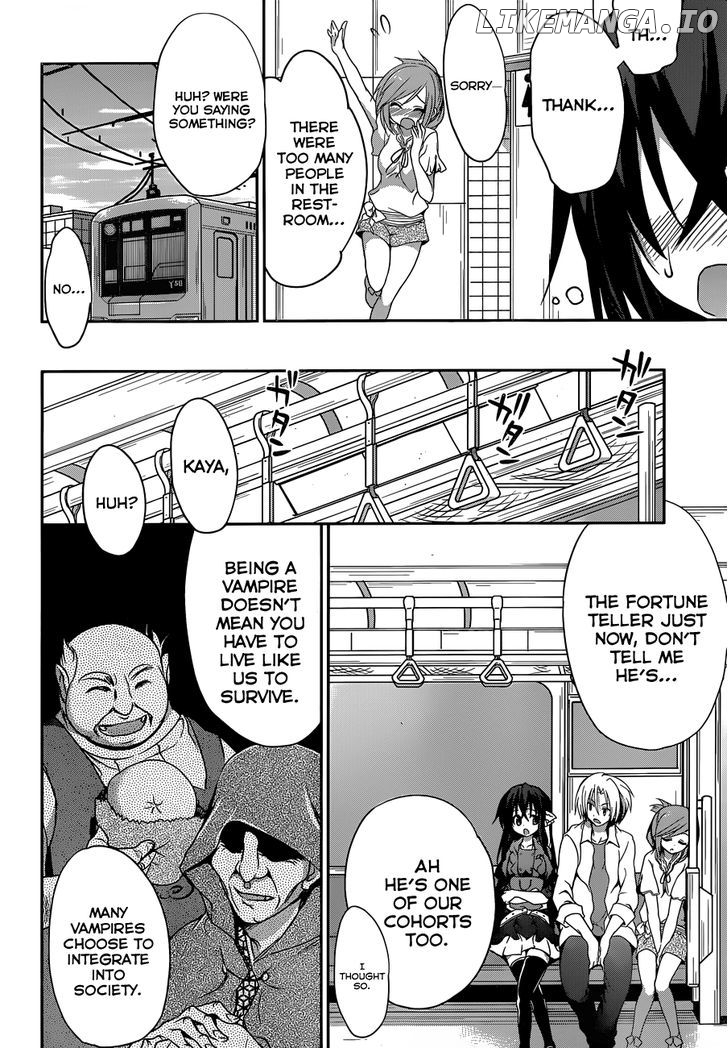 Kiryuuin Kaya Ni Chi O Suwareru Dake No Kantan Na Oshigoto chapter 7 - page 29