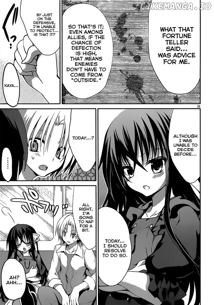 Kiryuuin Kaya Ni Chi O Suwareru Dake No Kantan Na Oshigoto chapter 7 - page 30