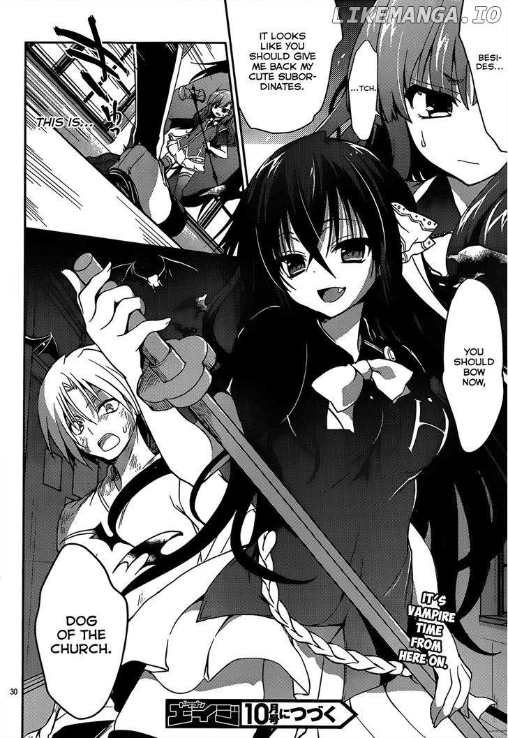 Kiryuuin Kaya Ni Chi O Suwareru Dake No Kantan Na Oshigoto chapter 9 - page 32