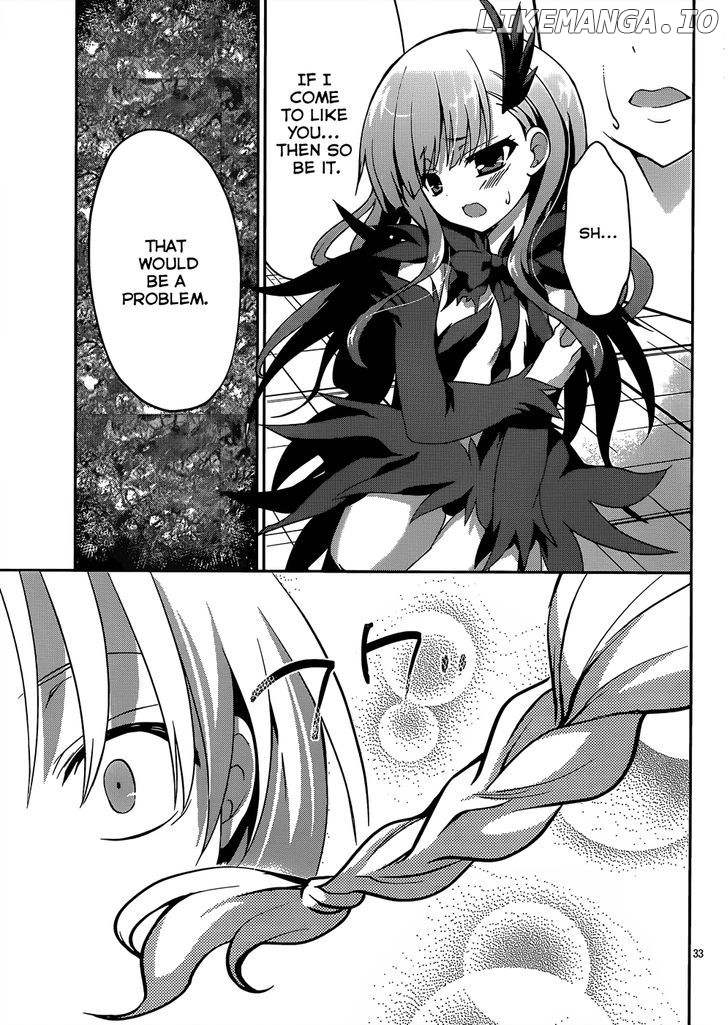 Kiryuuin Kaya Ni Chi O Suwareru Dake No Kantan Na Oshigoto chapter 10 - page 34