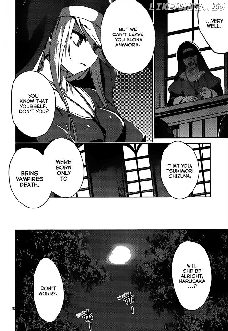Kiryuuin Kaya Ni Chi O Suwareru Dake No Kantan Na Oshigoto chapter 12.1 - page 29
