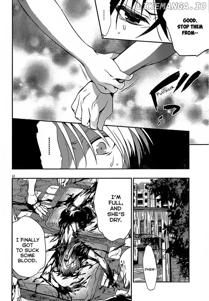 Kiryuuin Kaya Ni Chi O Suwareru Dake No Kantan Na Oshigoto chapter 12.2 - page 13