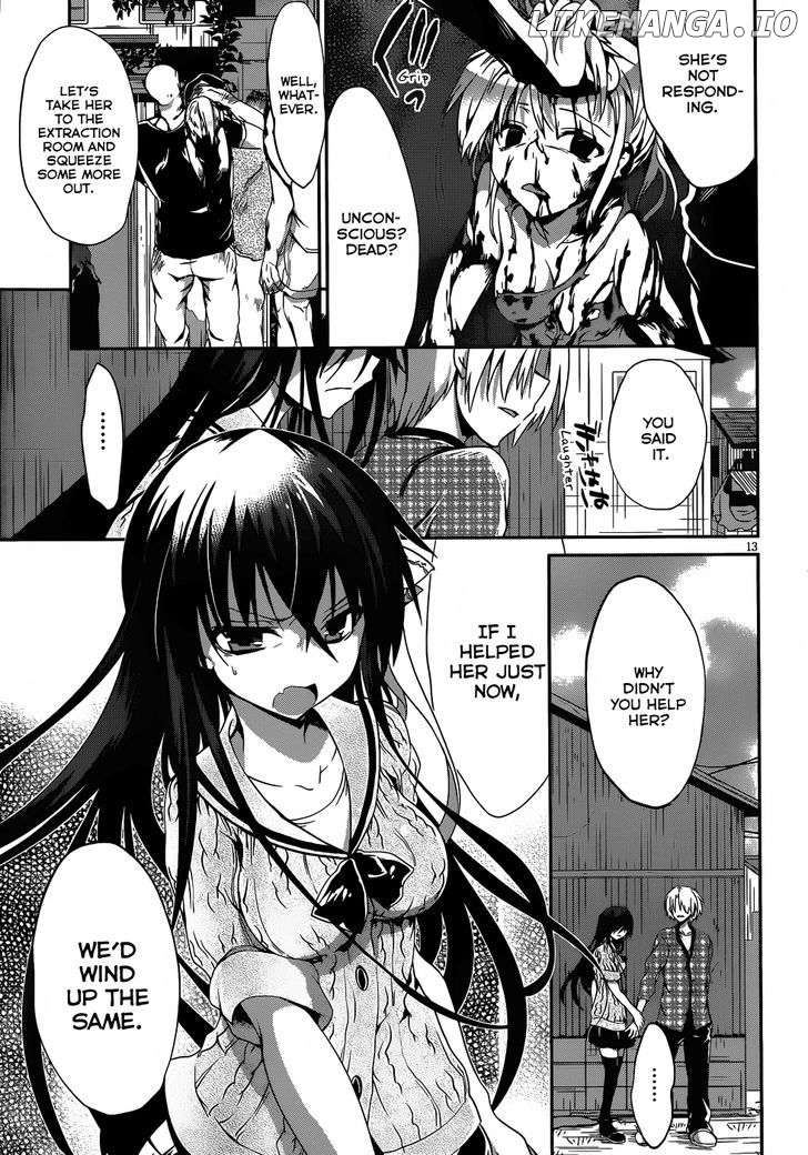 Kiryuuin Kaya Ni Chi O Suwareru Dake No Kantan Na Oshigoto chapter 12.2 - page 14