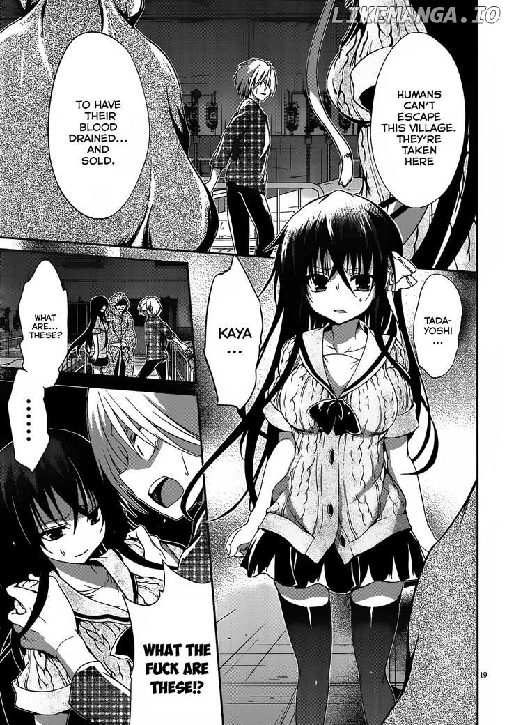 Kiryuuin Kaya Ni Chi O Suwareru Dake No Kantan Na Oshigoto chapter 12.2 - page 20