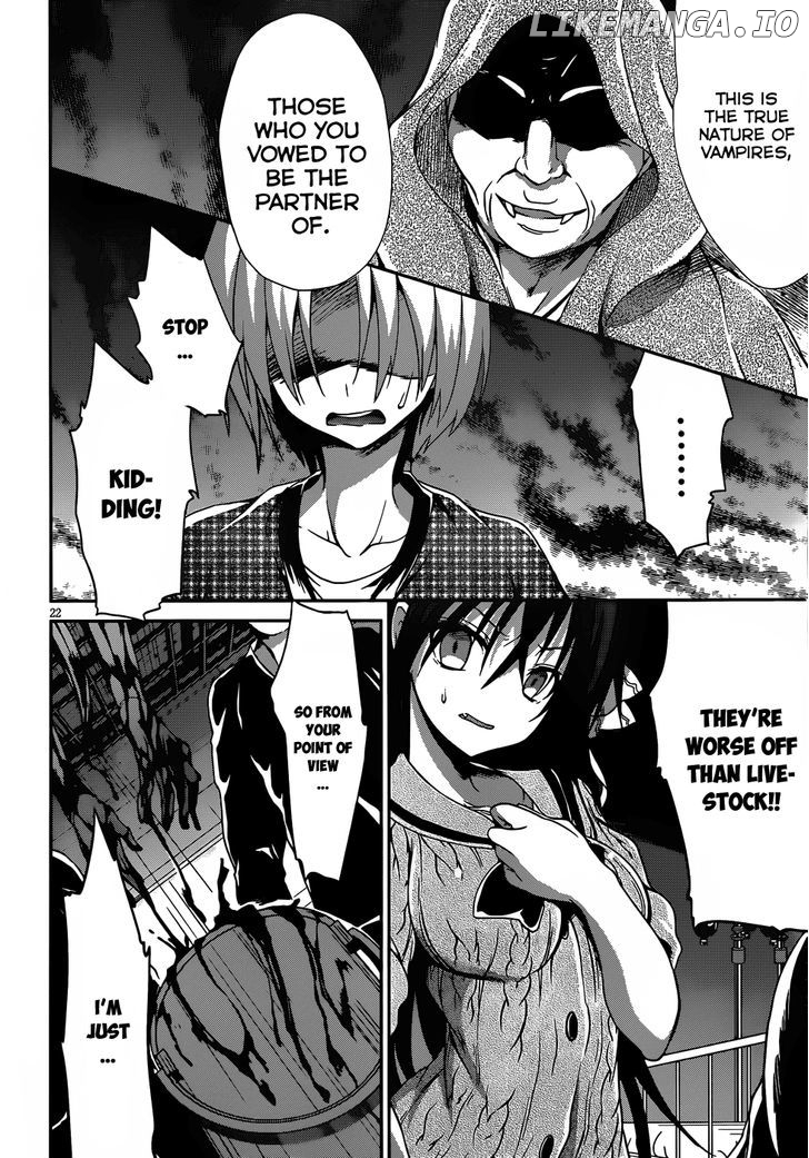 Kiryuuin Kaya Ni Chi O Suwareru Dake No Kantan Na Oshigoto chapter 12.2 - page 23
