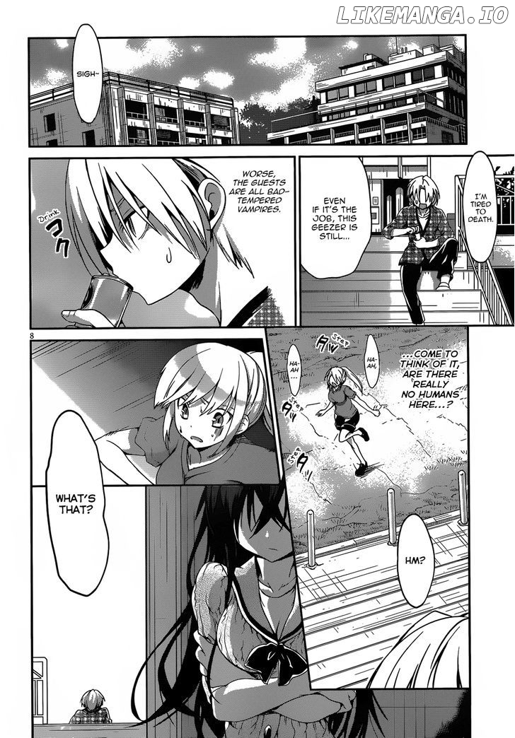 Kiryuuin Kaya Ni Chi O Suwareru Dake No Kantan Na Oshigoto chapter 12.2 - page 9