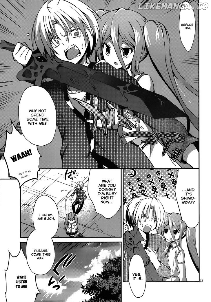 Kiryuuin Kaya Ni Chi O Suwareru Dake No Kantan Na Oshigoto chapter 12.3 - page 14