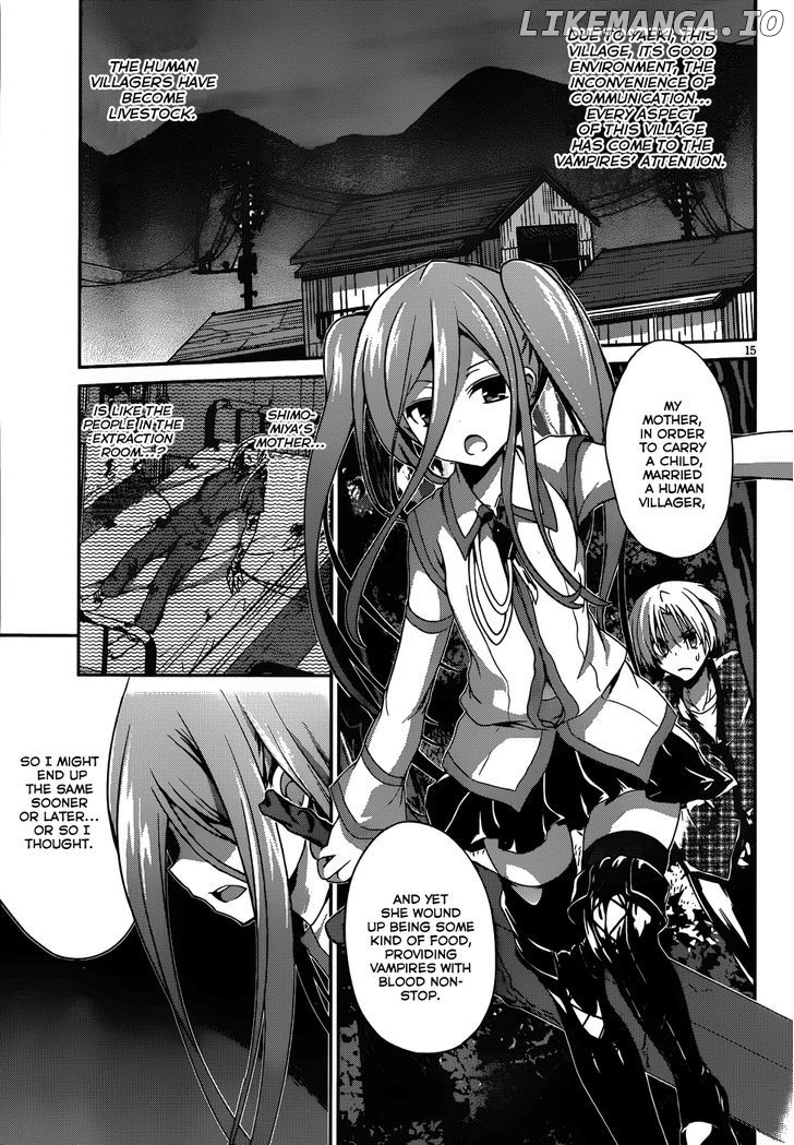 Kiryuuin Kaya Ni Chi O Suwareru Dake No Kantan Na Oshigoto chapter 12.3 - page 16