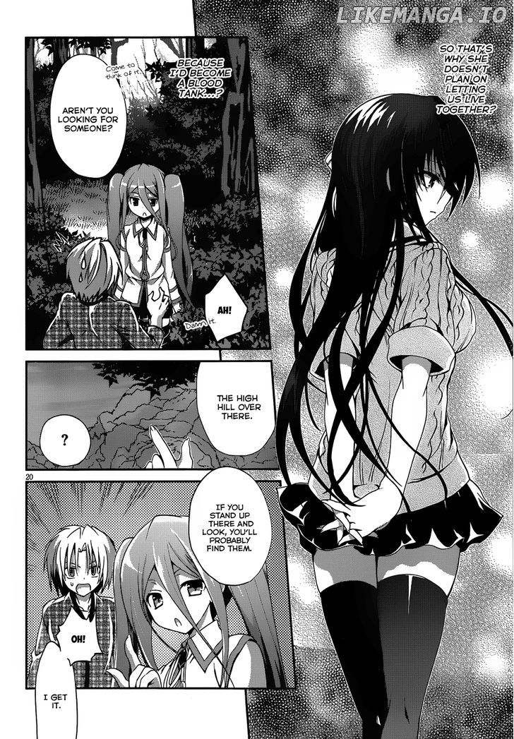 Kiryuuin Kaya Ni Chi O Suwareru Dake No Kantan Na Oshigoto chapter 12.3 - page 21