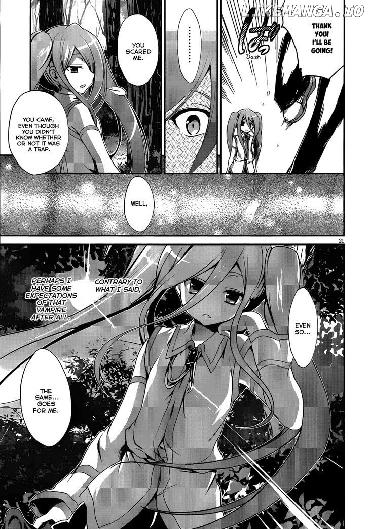 Kiryuuin Kaya Ni Chi O Suwareru Dake No Kantan Na Oshigoto chapter 12.3 - page 22