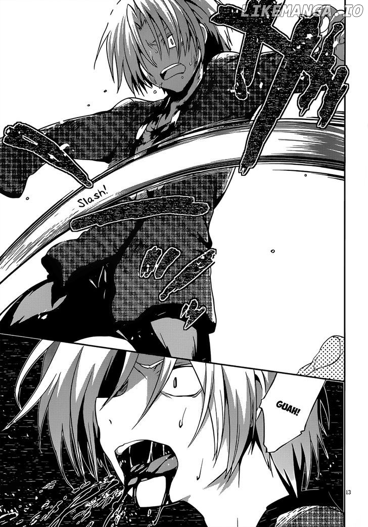 Kiryuuin Kaya Ni Chi O Suwareru Dake No Kantan Na Oshigoto chapter 13.1 - page 14