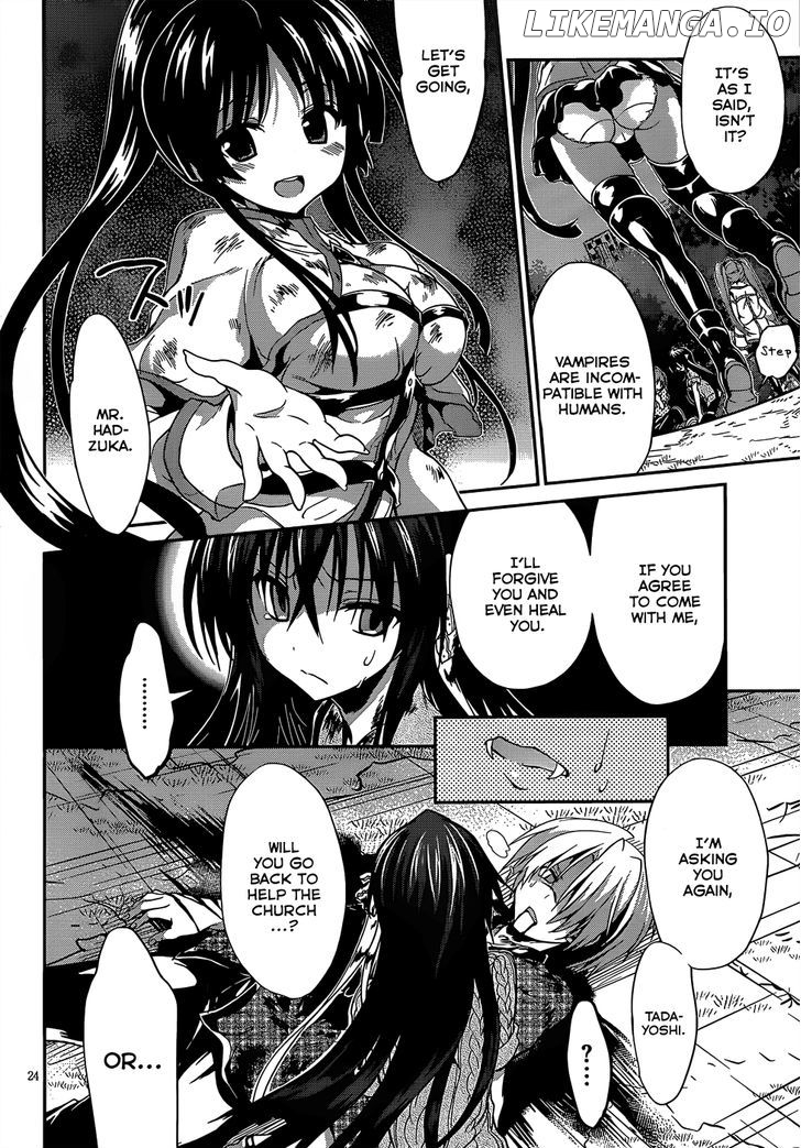 Kiryuuin Kaya Ni Chi O Suwareru Dake No Kantan Na Oshigoto chapter 13.1 - page 25