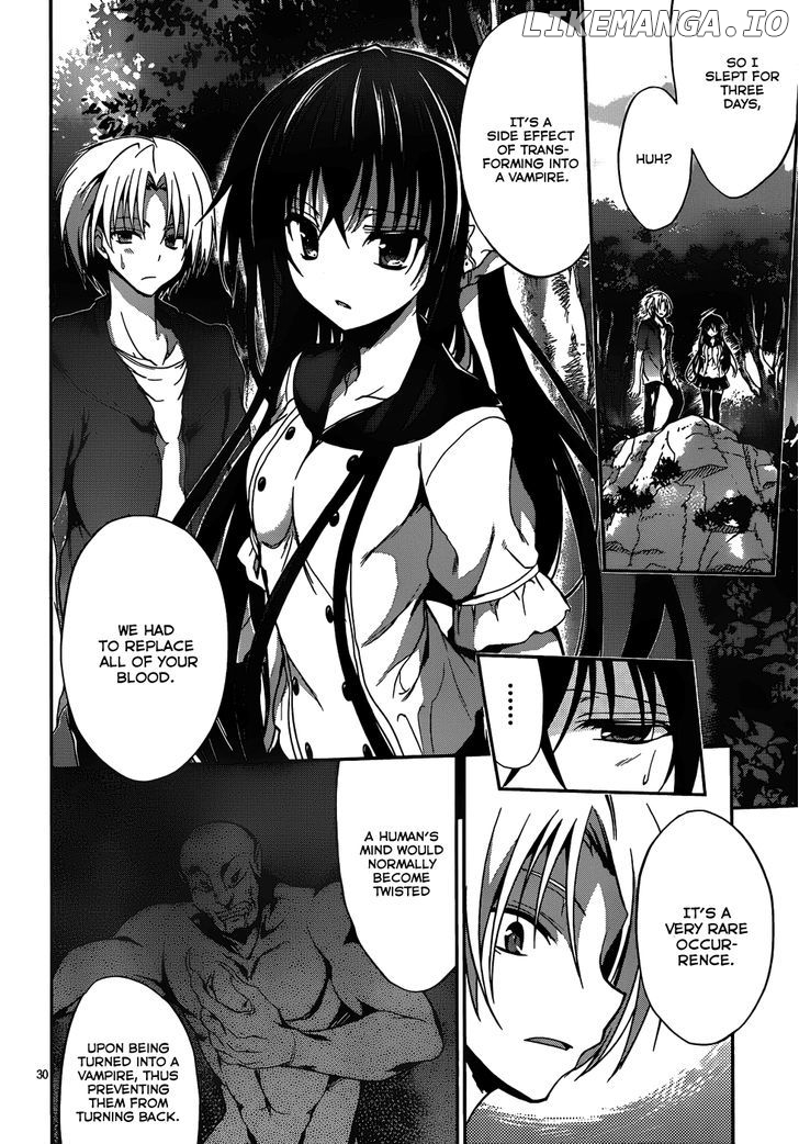 Kiryuuin Kaya Ni Chi O Suwareru Dake No Kantan Na Oshigoto chapter 13.2 - page 31