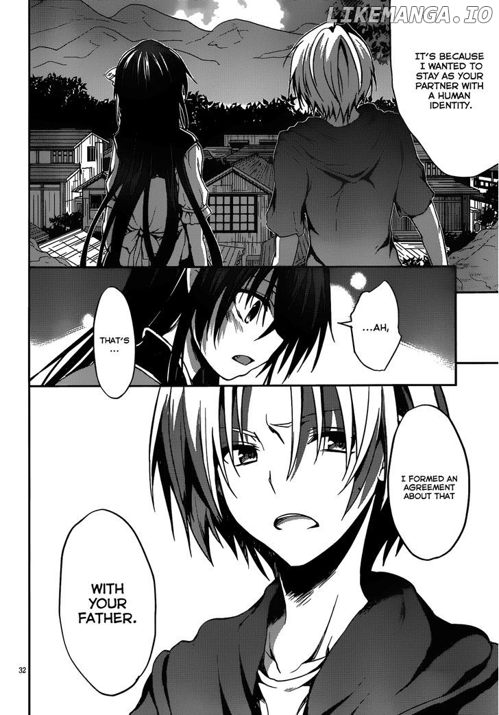 Kiryuuin Kaya Ni Chi O Suwareru Dake No Kantan Na Oshigoto chapter 13.2 - page 33