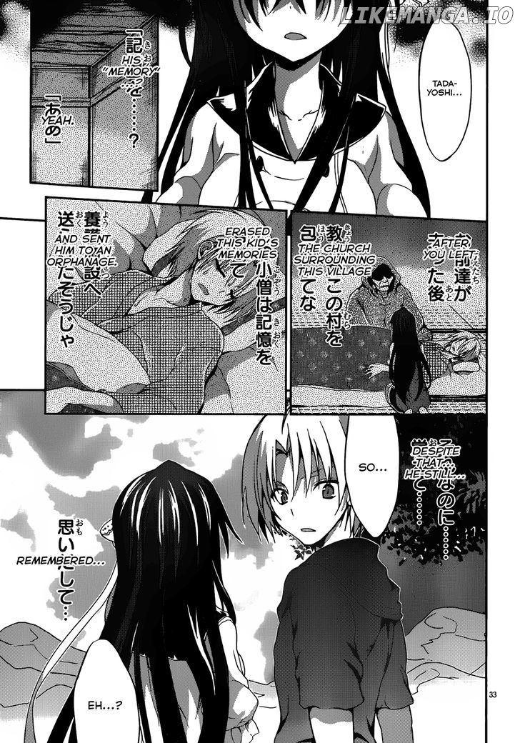 Kiryuuin Kaya Ni Chi O Suwareru Dake No Kantan Na Oshigoto chapter 13.2 - page 34