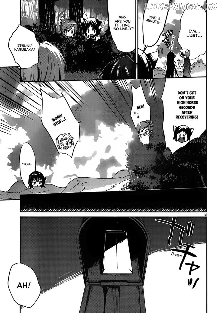 Kiryuuin Kaya Ni Chi O Suwareru Dake No Kantan Na Oshigoto chapter 13.2 - page 36