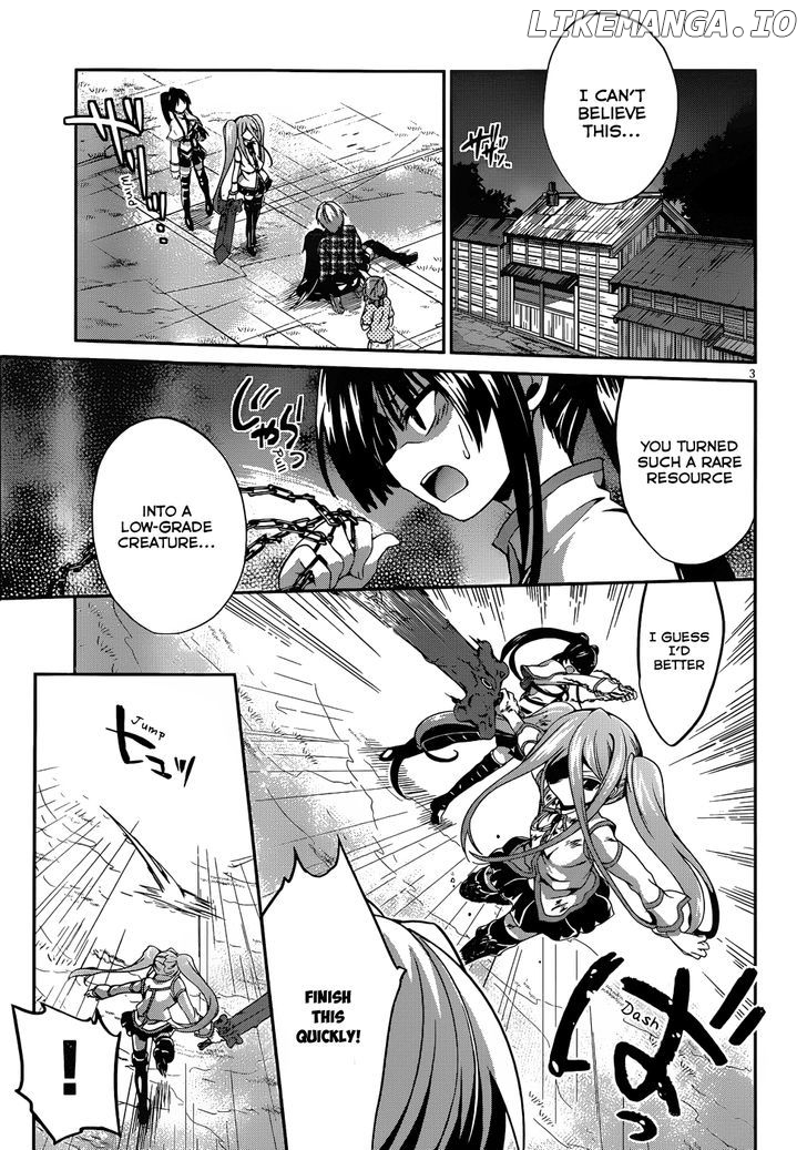 Kiryuuin Kaya Ni Chi O Suwareru Dake No Kantan Na Oshigoto chapter 13.2 - page 4